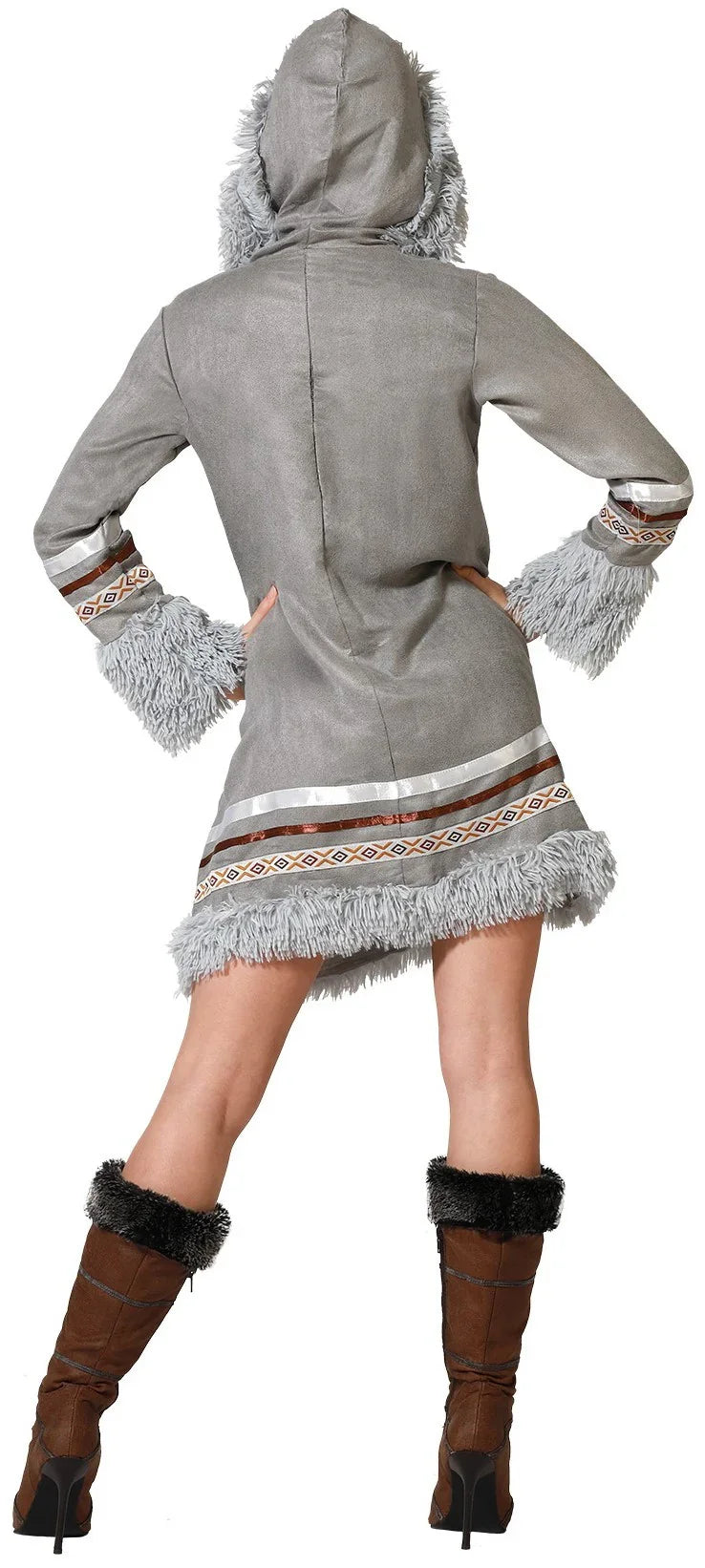 Disfraz de Esquimal Gris para Mujer Esquimales Atosa